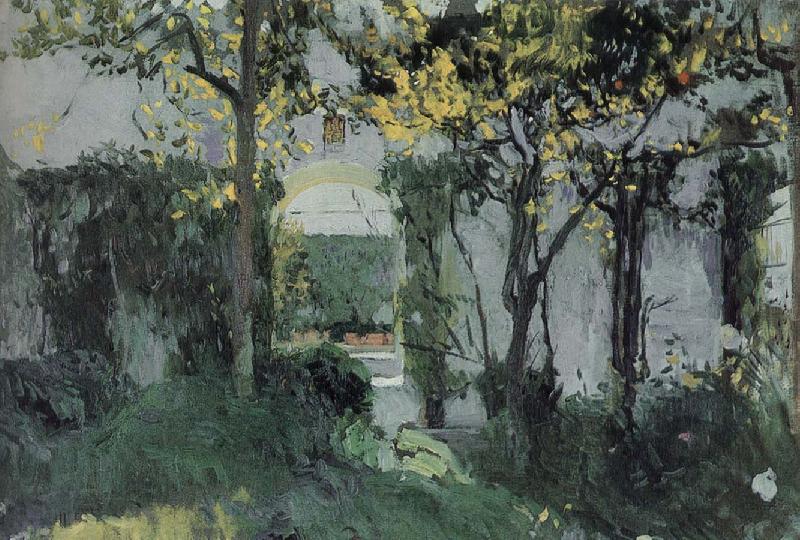 Joaquin Sorolla Sevilla match the old Garden